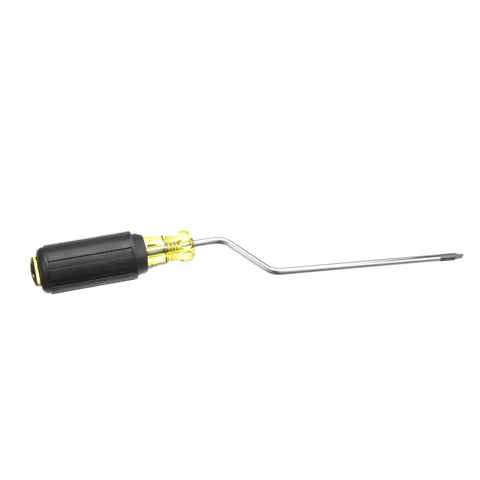 Rapi-Driv 3/16 Inch Cabinet Tip Screwdriver with 6 Inch Shank, Chrome Plated Blade, heat treated, one hand fastening, USA made, pro tool