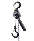 Compact Lever Hoist One Quarter Ton With Ten Foot Lift, Lightweight Yet Strong For Confined Areas, Double Pawl Brake, Alloy Hooks