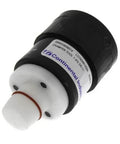 1 IPS Con-Stab chamfering tool, black cylindrical body with white end cap and Continental Industries label