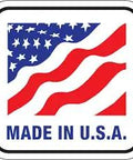 American flag with text 'Made in U.S.A.' on a label