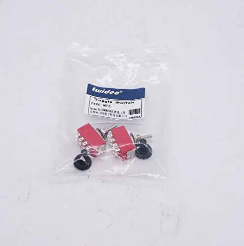 Packaged Mini Toggle Switch 4PDT 3 Position On Off On With 12 Pins Waterproof Cap For Cars and Boats