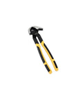 10 Inch MF End Nipper PLRS Series Heavy Duty Cutter for Framing and Trim Work with Comfortable Grip shown in side view