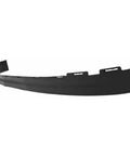 Slick Chrome Bumper Face Bar Caps Kit For Chevy Silverado 1500 Base And Lt And Ltz Models From 2007 To 2013 Heavy Steel Build With Plastic Inserts black front bumper face bar cap for Chevy Silverado 1500, curved side view