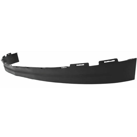 Slick Chrome Bumper Face Bar Caps Kit For Chevy Silverado 1500 Base And Lt And Ltz Models From 2007 To 2013 Heavy Steel Build With Plastic Inserts black front bumper face bar cap for Chevy Silverado 1500, curved side view