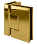 Designer Series Glass To Glass Door Hinge Replacement 90 Degree Brass Lifetime Parts for smooth quiet closures, heavy-duty