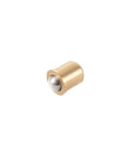 Close-up of a 5mm Ball Dia Brass Electroplating Cabinet Door Ball Catch Latch, part of a set of 10 for cabinets and drawers use.