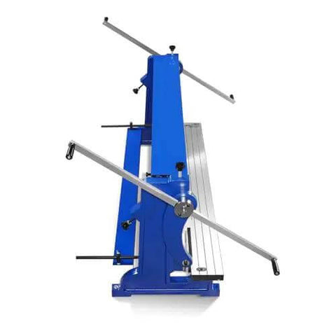 Top view of 52-Inch 3-In-1 Pan And Box Brake With Slip Roll, Shear, And Bending Machine For Sheet Metal, 20 Gauge Mild Steel MMCB5220