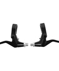 BMX Brake Lever 316AG Black One Piece Mounting Short Two Finger Grip Lightweight 162g For BMX Bikes With Linear Pull Cantilever Style Braking