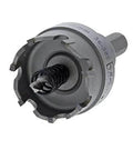 IDEAL 36-311 TKO carbide hole cutter with smooth-start pilot bit, gray metal, front view
