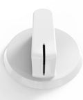 Must Have Replacement Dryer Timer Knob Assembly For Compatible Dryers Model WE03X25285 Replacement For AP6032623 And PS11763058 White Durable Materials