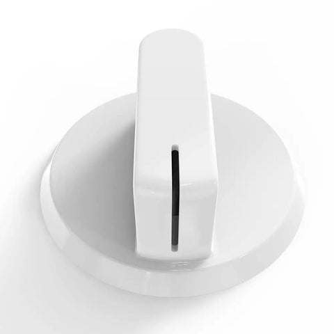 Must Have Replacement Dryer Timer Knob Assembly For Compatible Dryers Model WE03X25285 Replacement For AP6032623 And PS11763058 White Durable Materials