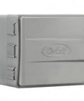 Outdoor Sprinkler Controller Cabinet With GFCI Weatherproof ABS Box Tamper Resistant Hinged Door Converts Indoor Controllers
