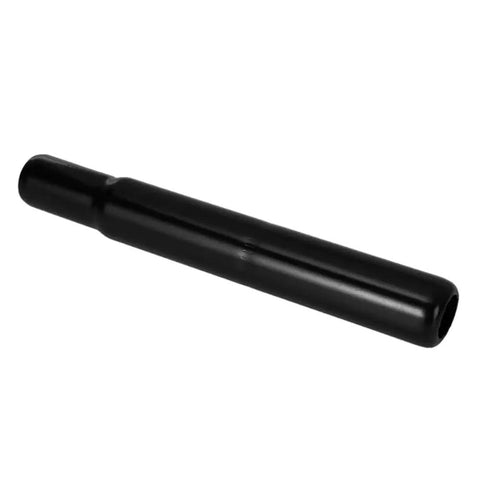 Two Pack Black Steel Seat Post 25.4mm Diameter, 180mm Long, 1 Inch Seatpost, Replacement For Kids Bikes, Trikes