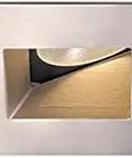 Tesla PRO 2 Inch Sleek LED Square Trim With Integrated Light Engine 0 To 30 Degree Adjustable Spotlight Beam 3000K 90CRI, brushed nickel
