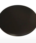 40 Inch Solid Wood Lazy Susan Built With Killer Quality And Rolls Like Butter 360 Degree Rotation top view round black surface