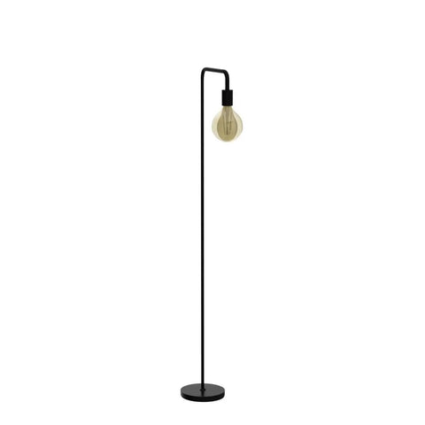 Industrial 63 Inch Metal Floor Lamp With E26 Socket On Off Footswitch ETL Listed Modern Minimalist Vintage Mid Century Vibe For Living Room Or Bedroom