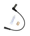 Two Pack ABS Wheel Speed Sensor 12 Inch 90 Degree Replacement For OEM 65187 300083 800573 801544 with cable, plug, and lubricant packet