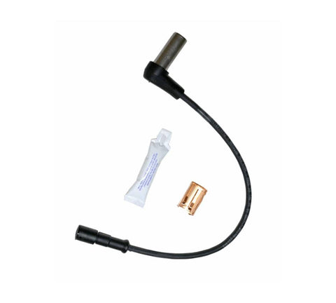 Two Pack ABS Wheel Speed Sensor 12 Inch 90 Degree Replacement For OEM 65187 300083 800573 801544 with cable, plug, and lubricant packet