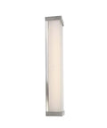 Go To Contemporary Float 18 Inch Led Wall Sconce in Brushed Nickel Dimmable ADA Compliant Mount Vertical Or Horizontal Solid Aluminum
