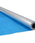 Built Like A Tank Textured Vapor Barrier For Crawlspace Encapsulation And Roof Insulation 1000 Square Feet rolled up with silver backing.