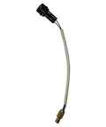 Plug And Play Cylinder Head Temperature Sensor For GY6 EFI Engines That Fits Jonway 170cc To 200cc Scooters And Force EFI 200 GTX 250 Bikes Including Cougar Cycle Clash JJJ 05 Temperature Probe For Precise Engine Readouts, black wired sensor with brass tip