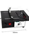 Game Changing All In One Gemstone Jade Cutter Carver And Polisher Bench Grinder compact design with adjustable cutting table