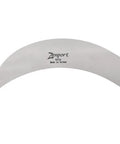 Close-up of Beefy Heavy Duty Harvest Sickle With Carbon Steel Blade And Aluminum Handle, 9 Inch Hooked Blade detail