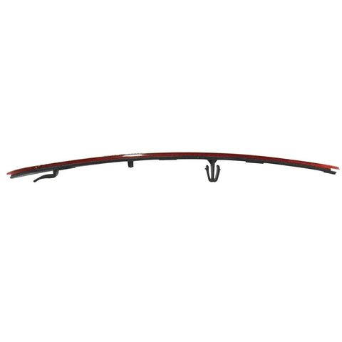 Right Side Rear Bumper Reflector Light For Tesla Model Y 2021 2022 Red Marker Lens Trim 149581800C side view of the reflector