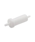Marine Engine Inline Fuel Filter With Barbs For Five Sixteenths Inch Fuel Lines, Easy Fit Replacement