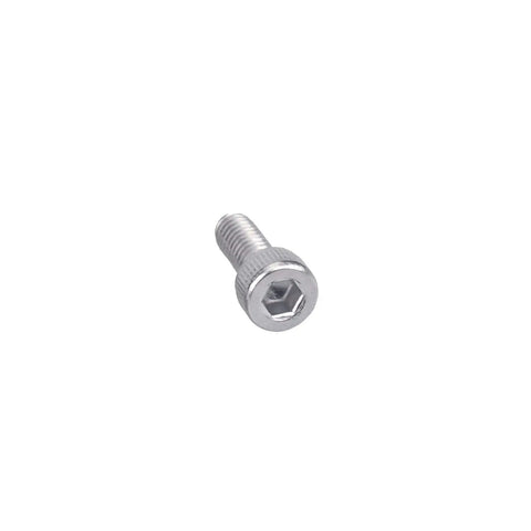 Duo Pack 6mm By 400mm Linear Motion Rods With End Hollow Shafts And M3 Screws For 3D Printers And CNC Machines, 3mm Inner Hole, Ideal For Smooth, Precise Guided Movement, close-up M3 screw
