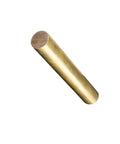 Round Brass Bar 5mm Diameter By 150mm To 450mm Length, Non Magnetic Solid Brass Rod For DIY Projects, High Ductility, Smooth Finish, Easy Welding, Great For Crafting, Prototyping And Small Metal Fabrication. angled solid brass rod