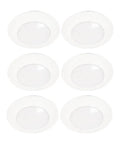 6 Inch Recessed LED Disc Ceiling And Wall Light Surface Mount Warm White 3000K Slim Low Profile White Finish 6 Pack
