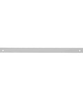 Pro Grade T-Slot Aluminum Alloy Track 11.81 Inch Slide Plate With Predrilled Mounting Holes For Woodworking Non-Porous Fixture Groove Guide Rail Straight Clamping Tool For Routers Band Saws Drill Press, front view