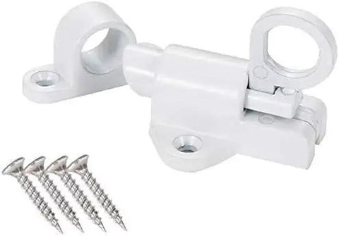 Dead Tight Automatic Sliding Door Lock Spring Bolt Latch Heavy Duty Aluminum Alloy Home Gate Window Safety Catch with screws