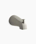 Devonshire 4-7/16-Inch Diverter Bath Spout in Vibrant Brushed Nickel Finish, durable corrosion-resistant replacement fixture