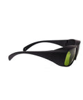 Side view of Infrared Laser Safety Glasses 755nm 808nm 1064nm for YAG Lasers OD5 Plus Pro Grade Shield, 740-1100nm Range, lightweight design