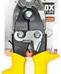 Crescent Wiss 9-3/4in MetalMaster compound-action snips with yellow handles for straight/left/right cuts (M3R).