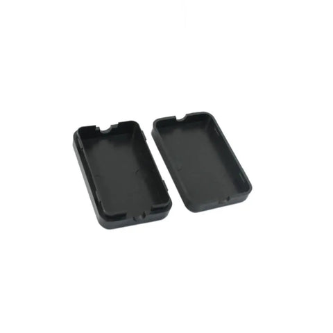 Open view of Waterproof Plastic Junction Box Six Pack For Electrical Projects Rugged Beefy Project Case Enclosures 55x35x15 mm