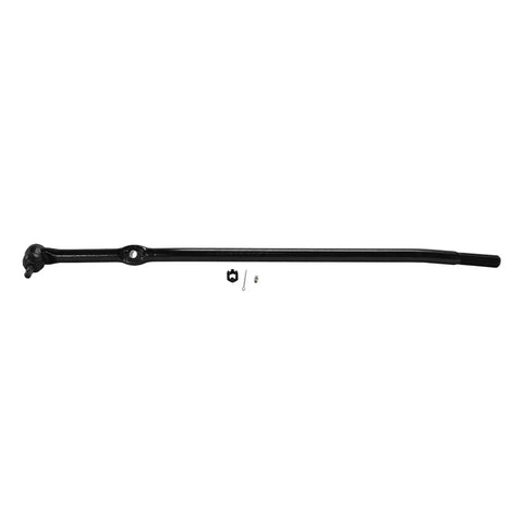 Ford E Series Beefy Front Passenger Side Inner Tie Rod End Drag Link Replacement Direct Fit For E 350 Super Duty E 350 Club Wagon And E 450 Super Duty With Six Point Eight Liter V Ten And SRW black steel steering link with hardware