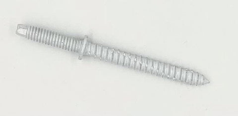 Vinyl screw protector from Permanent Hurricane Anchoring Kit For Doors And Windows White With Forty Anchor Points Includes Drill Bit And Hex Nut Driver Vinyl Screw Protectors And Protruding Thread Anchors For A Strong Storm Ready Fit.