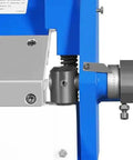 Close-up of 50 Inch Foot Clamp Pan And Box Brake for Light Duty Sheet Metal Folding, highlighting the pro-grade performance mechanism.