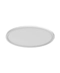 Two Pack 12 Inch LED Flush Mount Ceiling Light With Night Light, 24W 3200LM Dimmable Round Flat Panel, side view