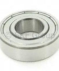 6001-2ZJ Ball Bearing Shielded Deep Groove 28 Millimeter Outer Diameter 27 Millimeter Bore 19 Millimeter Width Heavy Duty Steel
