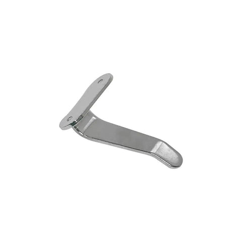 Rock Solid T316 Stainless Steel Side Mount Lashing Hook 2 Inch Heavy Duty Tie Down Anchor for secure marine gear.