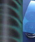 Magnetic Viewing Film For Field Detection, See Magnetic Patterns Visually, 6x6 Inch Sample Size with visible field lines