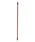 Tough as Nails Fiberglass Handle for Floor Squeegees and Push Brooms 60 Inch Replacement Shaft with Threaded Connection Durable Cleaning Tool Accessory in Red