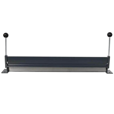 30 Inch Portable Metal Brake Bender With Adjustable 0 to 90 Degree Angles, front view of heavy duty hand tool for metalworking.