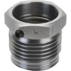 One And A Quarter Inch Eight TPI Chuck Insert Adaptor For Insert Type Wood Lathe Chucks External M38 Three Point Five Thread