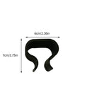 Outdoor Furniture Clips and Patio Sofa Alignment Clamps Black Rattan Sectional Connectors 10 Piece Set for Securing Wicker Furniture