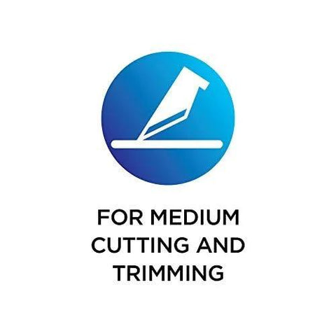 X-ACTO #2 knife icon on a blue circular badge for medium cutting and trimming